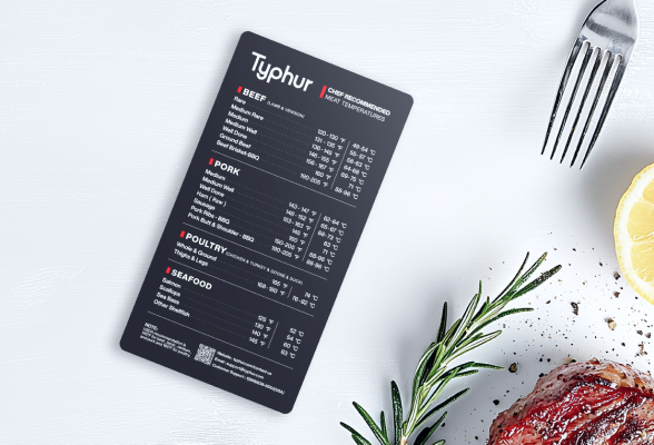 Meat Temperature Magnet  (Limit 1 per order)