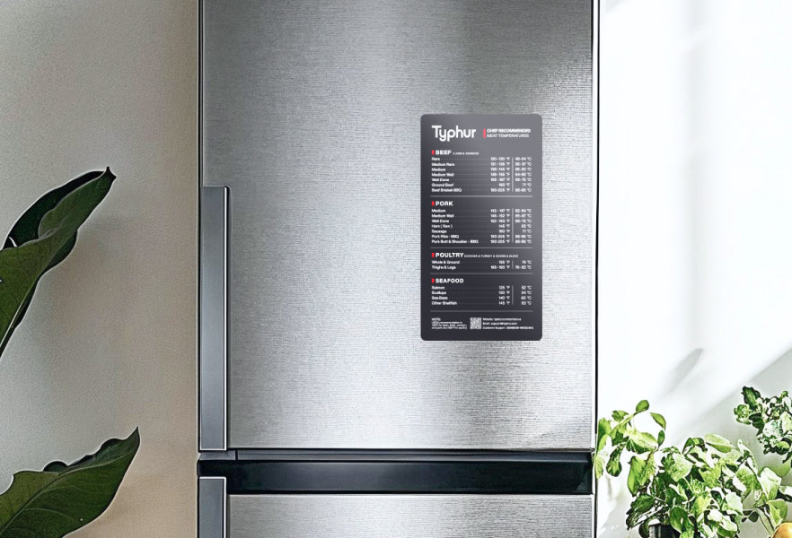 Meat Temperature Magnet  (Limit 1 per order)