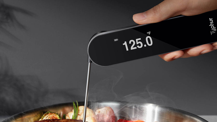 Accurate instant read meat thermometer